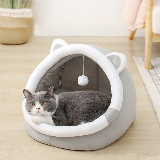 Plush Cat House