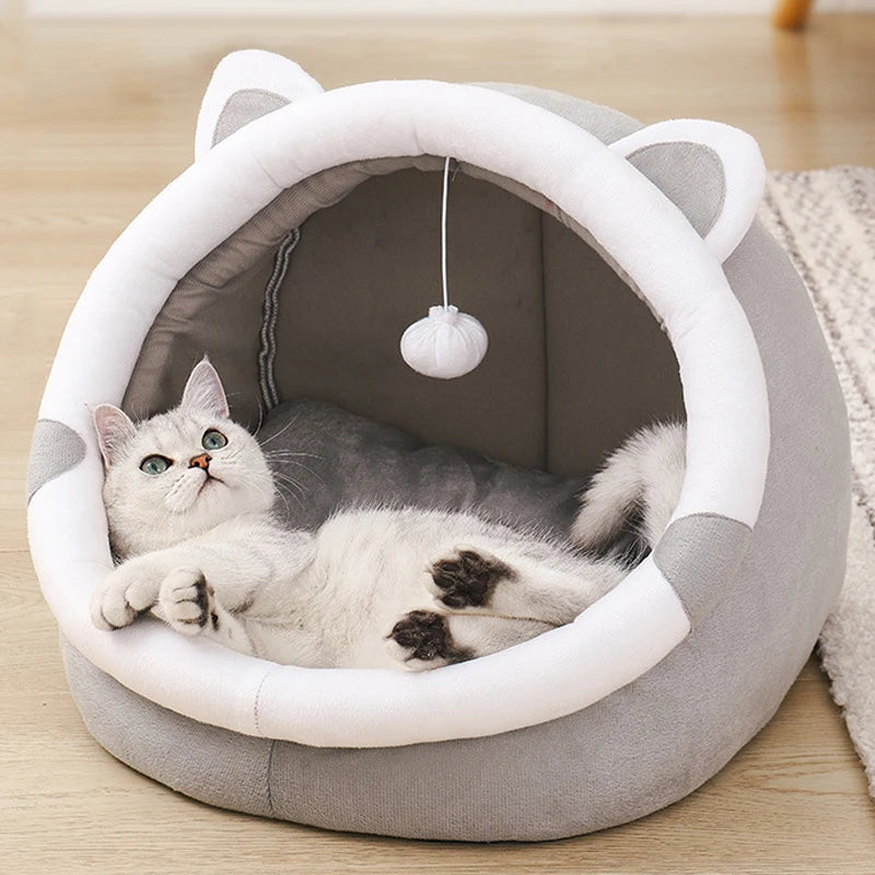 Plush Cat House