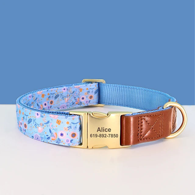 Floral Dog Collar