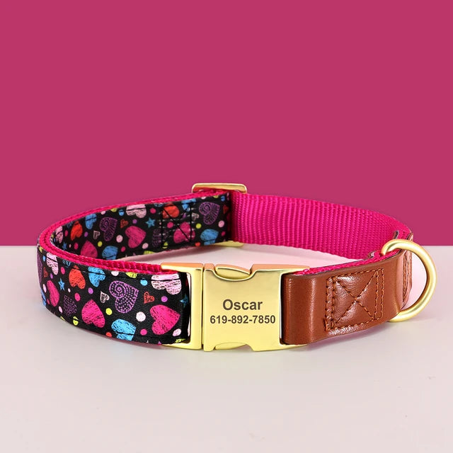 Floral Dog Collar