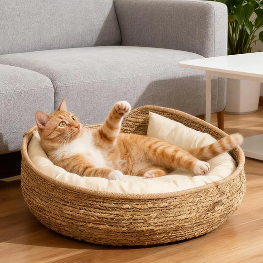 Woven Cat Bed