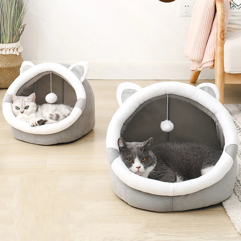 Plush Cat House