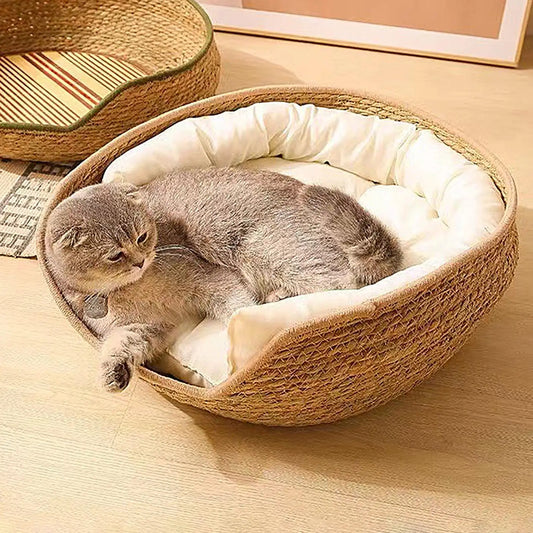 Woven Cat Bed