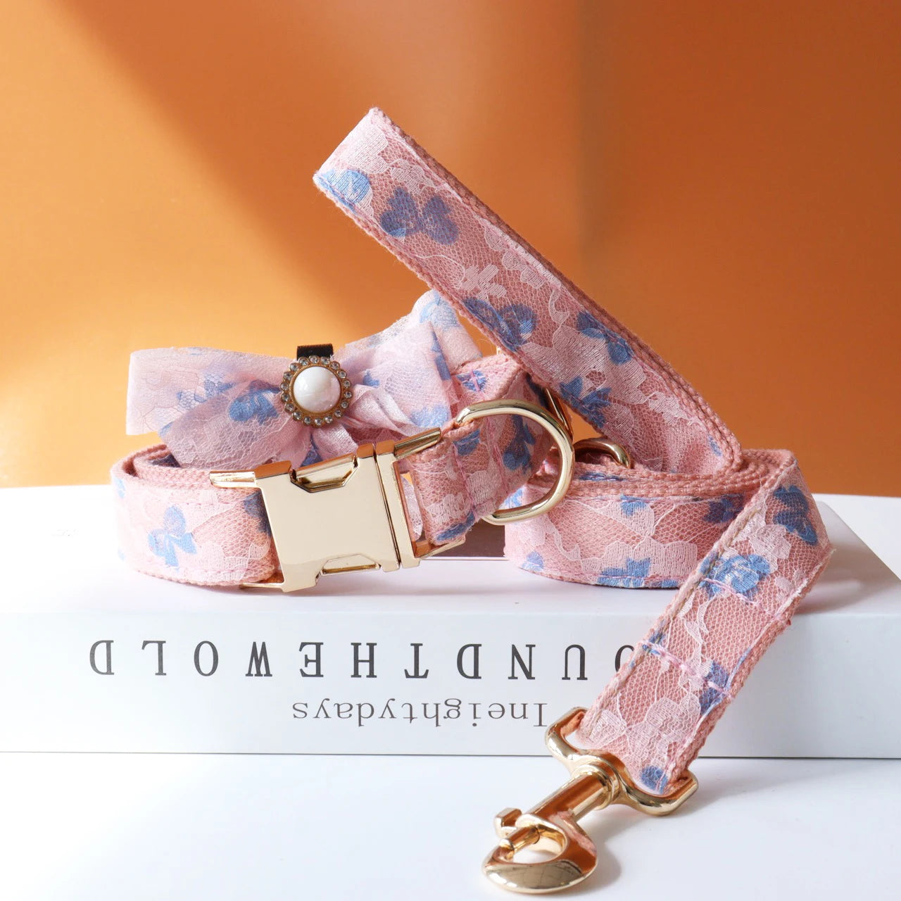 Lace Wedding Dog Collar
