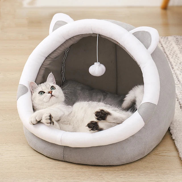 Plush Cat House