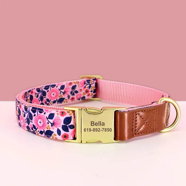 Floral Dog Collar